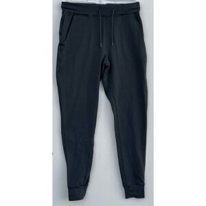 Alphalete Mens Gray Joggers Athletic Gym Sweatpants Small Stretch Tapered